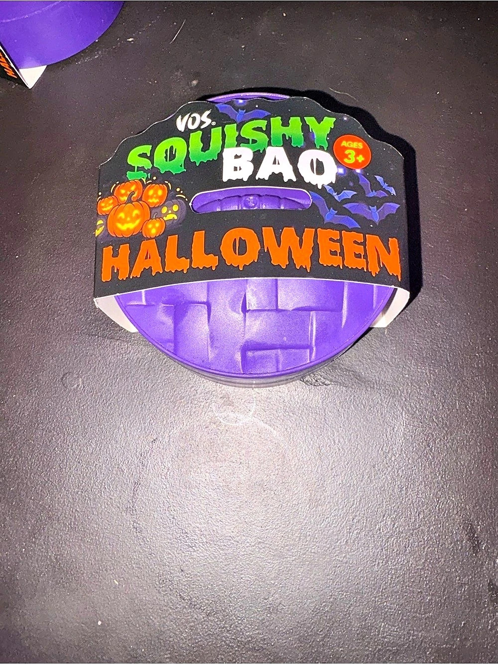 Squishy Bao Halloween Squishy Toy Purple NWT